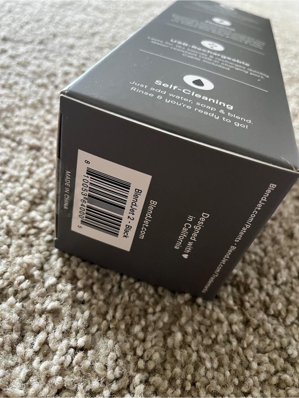 BlendJet Portable Personal Blender - Black Box - Picture 6 of 6